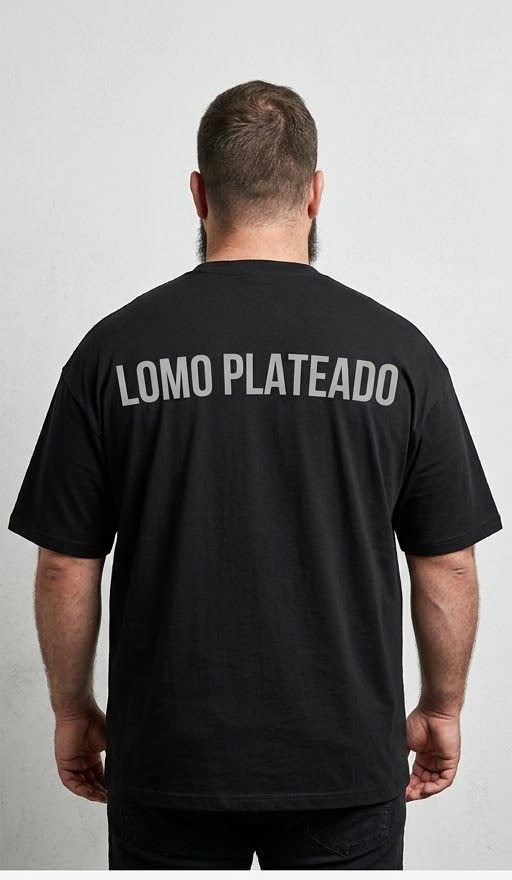 Lomo Plateado — Negro